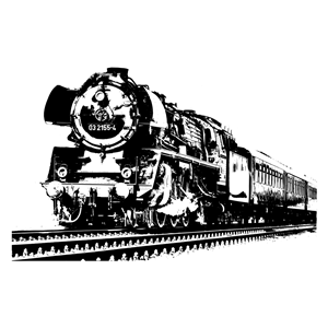 Monochrome Diesel Locomotive 2