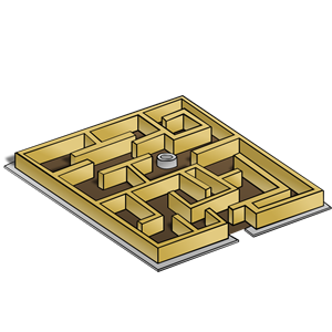 RPG map symbols: Maze