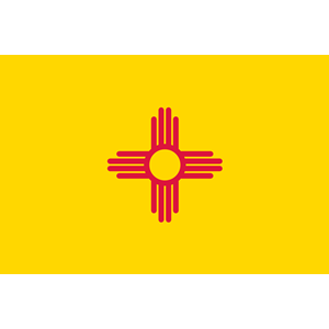 Flag of New Mexico, USA