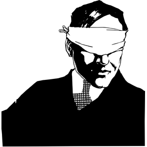 Blindfolded Man