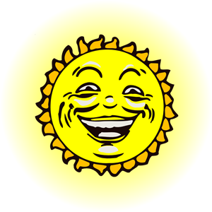 Sun face 2 (colour)