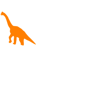 Orange Dino