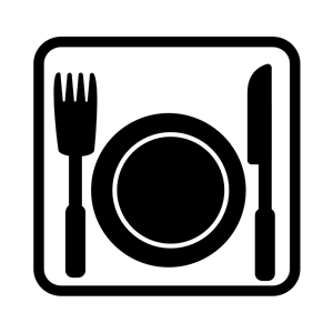 pictogram restaurant