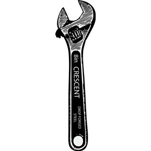 adjustable crescent wrench
