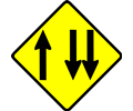 caution_overtaking lane