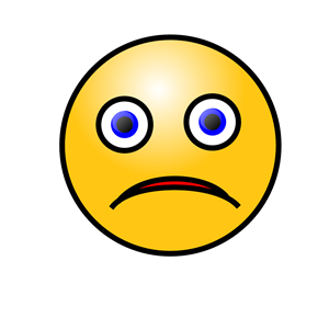 Emoticons: Sad face