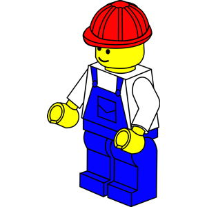 LEGO Town -- worker