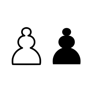 Chess tile - Pawn