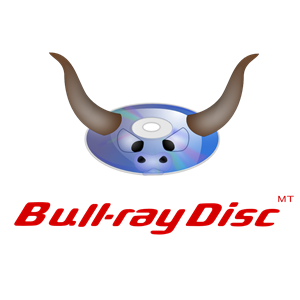 Bull-ray disc parody logo