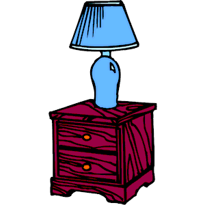 Side Table  Lamp
