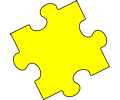 Yellow Puzzle Piece