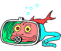 Fish with Mask