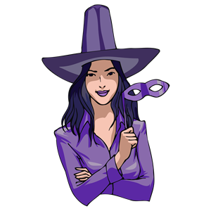 Witch In Purple
