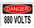 Danger - 880 Volts