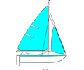 sailboat illustration