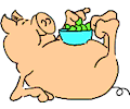 Pig Eating
