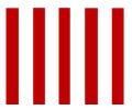 Vertical Red Stripes