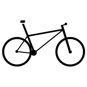 Bicycle Icon Silhouette