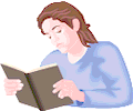 Girl Reading 1