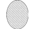pattern herringbone outline