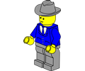 LEGO Town -- businessman