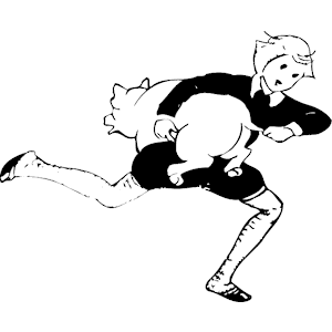 Boy Carrying Pig