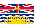 Flag of British Columbia Canada