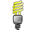 Energy Saver Lightbulb - On