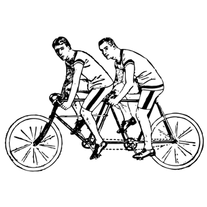 Tandem Bike Riders