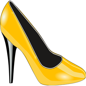 Gold shoe