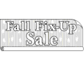 Fall FixUp Sale Heading