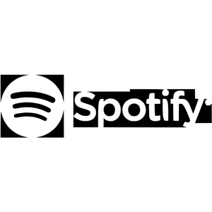 Spotify Logo Horizontal White RGB