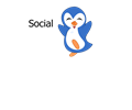 Social Penguin Blue
