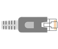 Ethernet Plug Network Straight Connector RJ-45 LAN