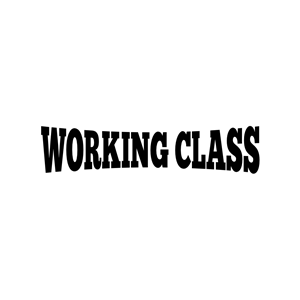 Lettering working class