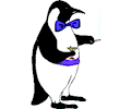Penguin with Drink Cigar