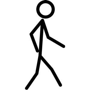Stick Figure Walking