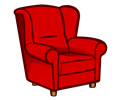 armchair - coloured