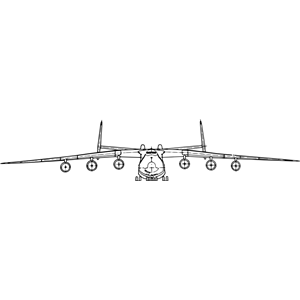 front view - Antonov AN-225 [Mria]