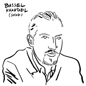 Bassel Khartabil Safadi Pen Drawing