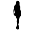 Woman Silhouette 10