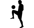 Freestyle Soccer Silhouette