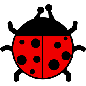 Ladybug flat colors