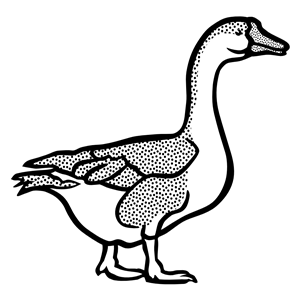 goose2 - lineart
