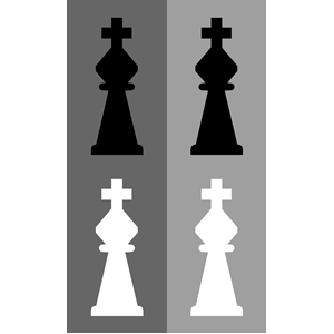 2D Chess set - King