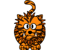 Cartoon Tiger