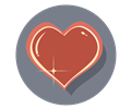 Shiny Heart Icon