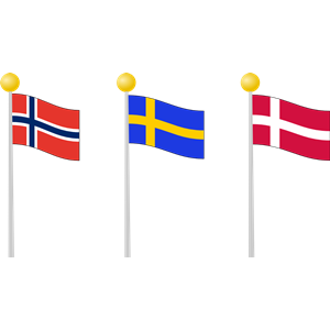 Scandinavia Flags