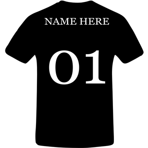 Name Number T-Shirt