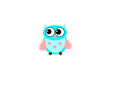 Bright Blue Owl
